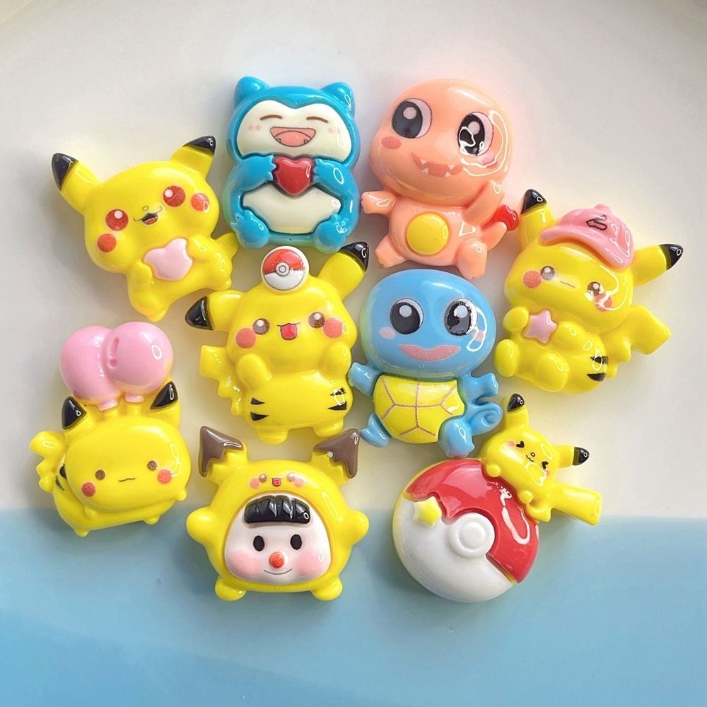Crafting Resin - วัสดุงานฝีมือ DIY ใหม่สำหรับการ์ตูนโปเกมอน, อุปกรณ์ตกแต่งเรซิน, ของชิ้นเล็กๆ เช่น