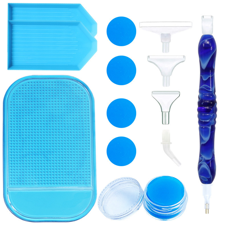 Resin Craft Kit - ชุดอุปกรณ์ปากกาเพชร 5 มิติ แบบใหม่ 1 ชุด