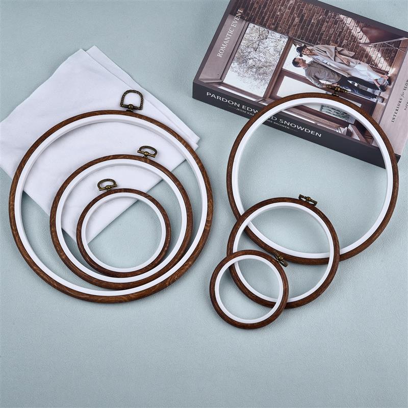 รอบรูปไข่สีไม้เย็บปักถักร้อยสะ - Wood Ring Blank บทวิจารณ์และราคา