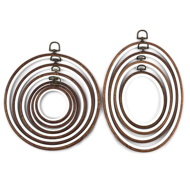 รอบรูปไข่สีไม้เย็บปักถักร้อยสะ - Wood Ring Blank บทวิจารณ์และราคา