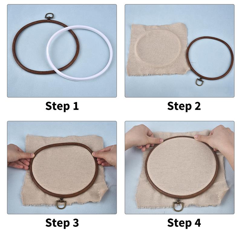 รอบรูปไข่สีไม้เย็บปักถักร้อยสะ - Wood Ring Blank บทวิจารณ์และราคา