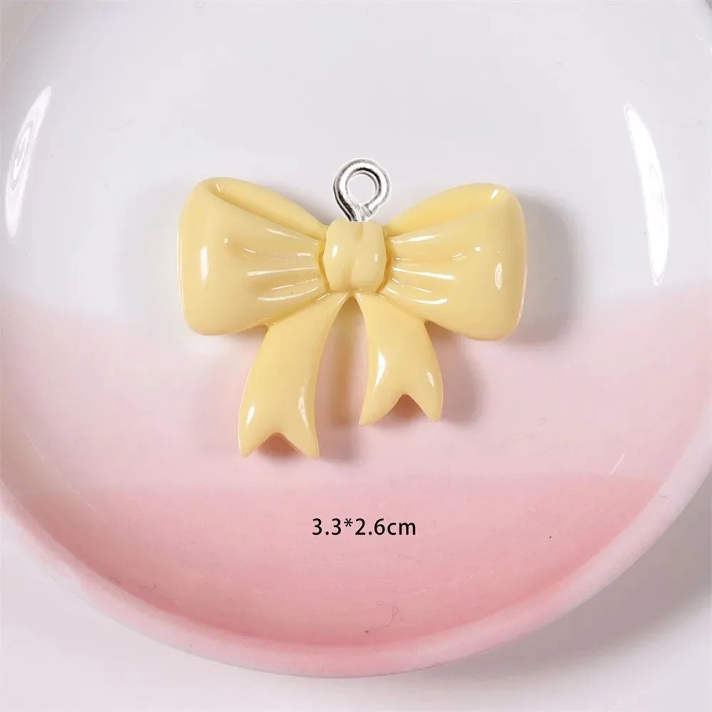 10 ชิ้น ชาร์มเรซิ่นรูปโบว์สีลู - Resin Craft Ideas บทวิจารณ์และราคา