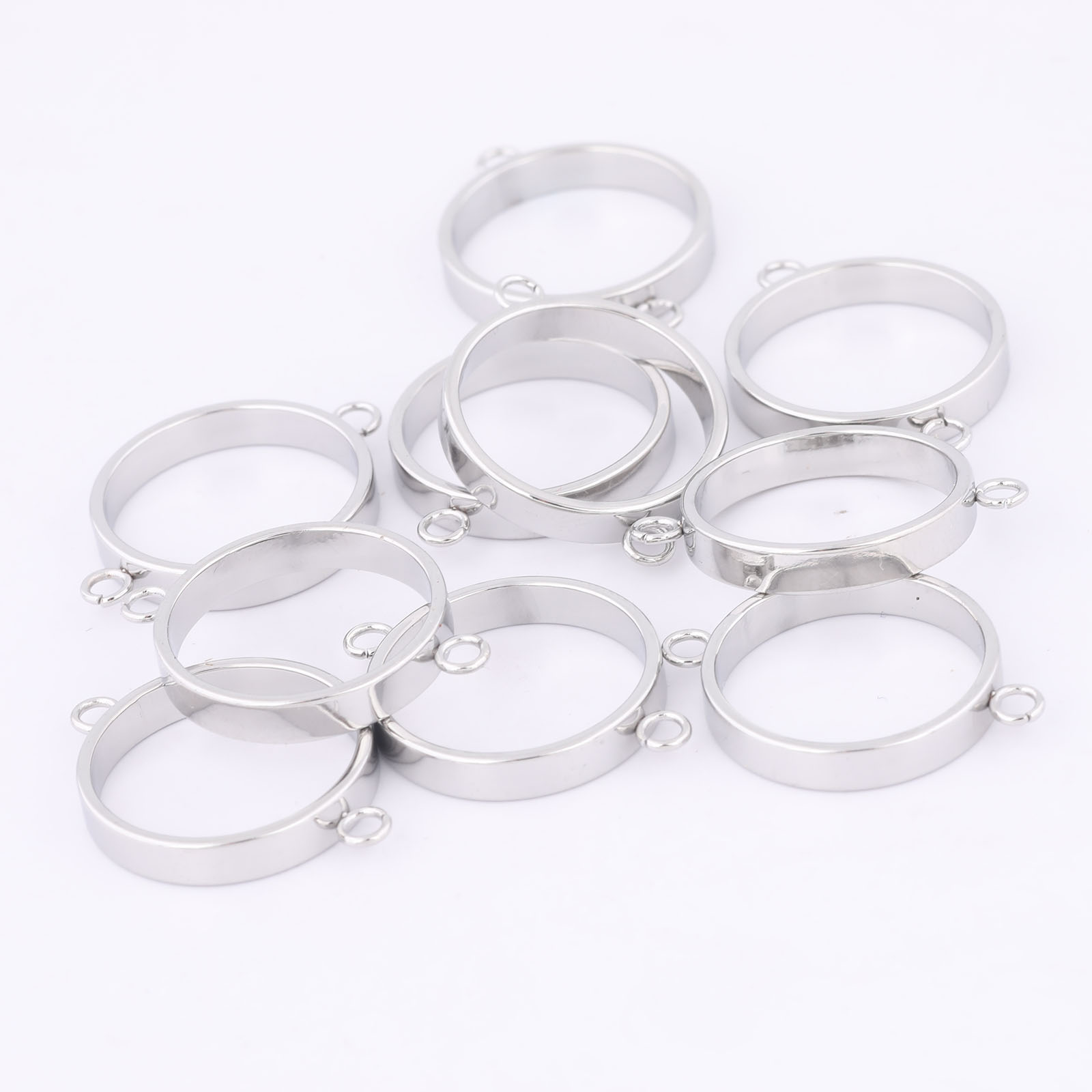 10pcs สแตนเลสสตีล 14 มม.เปิด B - Resin Craft Projects บทวิจารณ์และราคา
