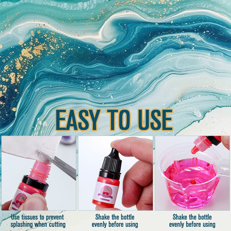 สีผสมเรซิ่นอีพ็อกซี่ 24 สีสดใส - Epoxy Uv Resin Kit บทวิจารณ์และราคา