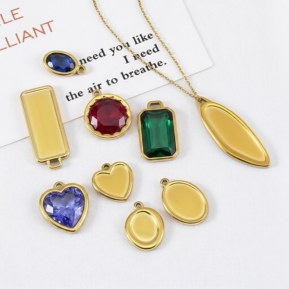 ถาดจี้สแตนเลสทรงไม่สมมาตร 5 ชิ - Crafting Resin บทวิจารณ์และราคา