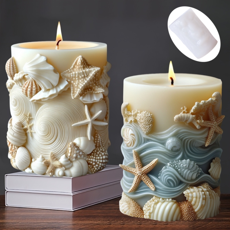 DIY Ocean สไตล์บรรเทาทรงกระบอก - Resin Ocean Wave Mold บทวิจารณ์และราคา