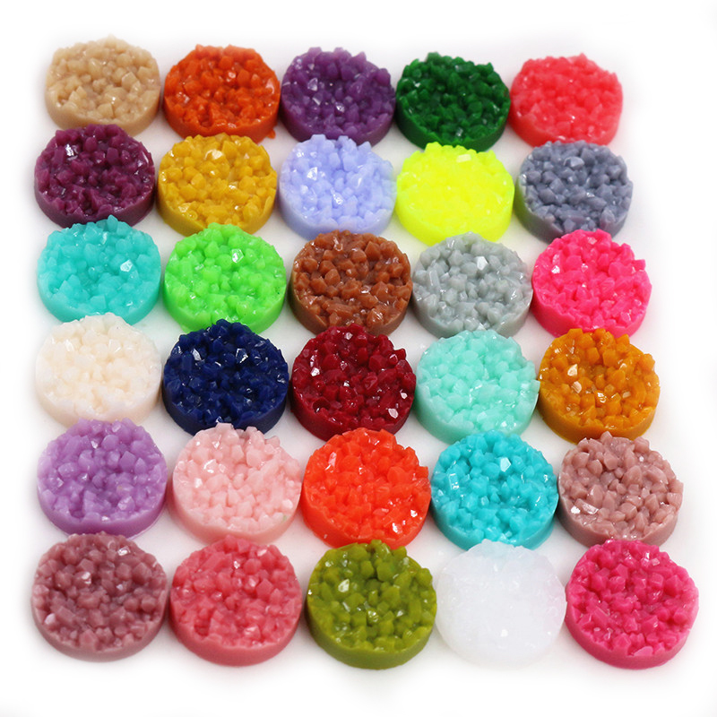 40pcs เรซิ่น Druzy Cabochons โ - Resin Craft Projects บทวิจารณ์และราคา