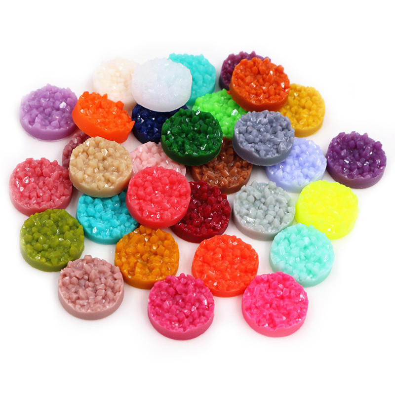 40pcs เรซิ่น Druzy Cabochons โ - Resin Craft Projects บทวิจารณ์และราคา