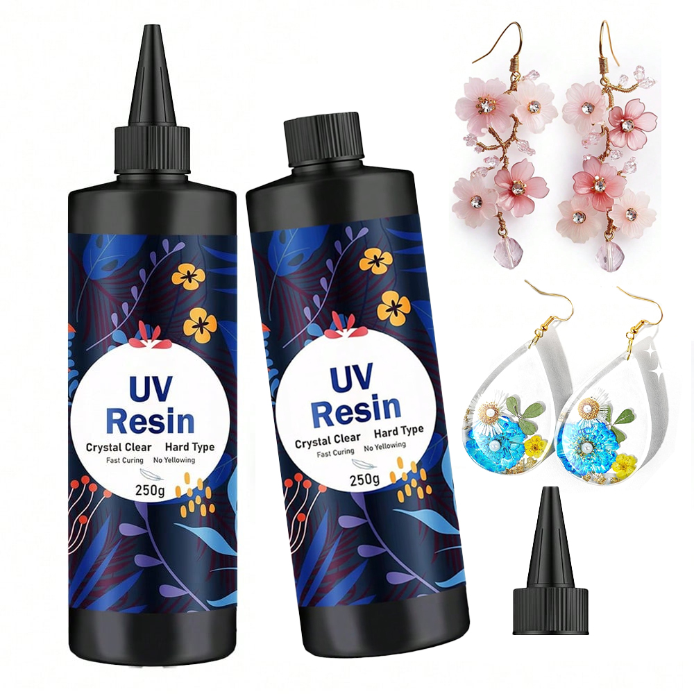 กาวเรซินใสชนิดแข็ง 250 กรัม/50 - Resin Jewelry Kit บทวิจารณ์และราคา