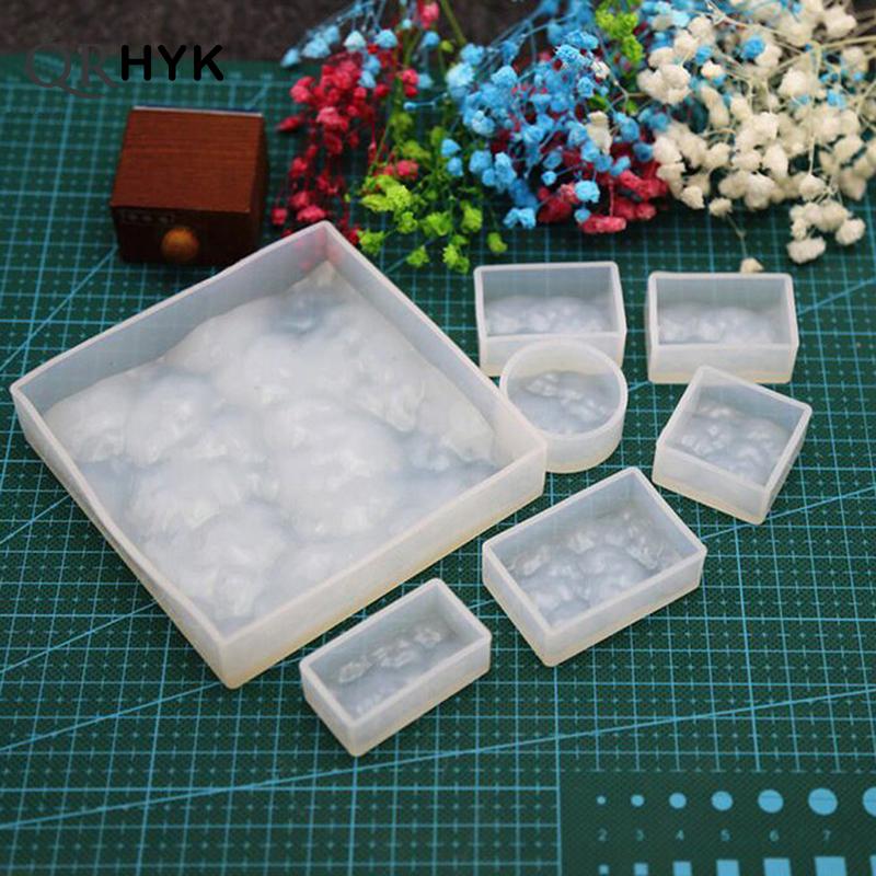 ระลอกน้ำWaveจี้สร้อยคอต่างหูลู - Resin Ocean Wave Mold บทวิจารณ์และราคา
