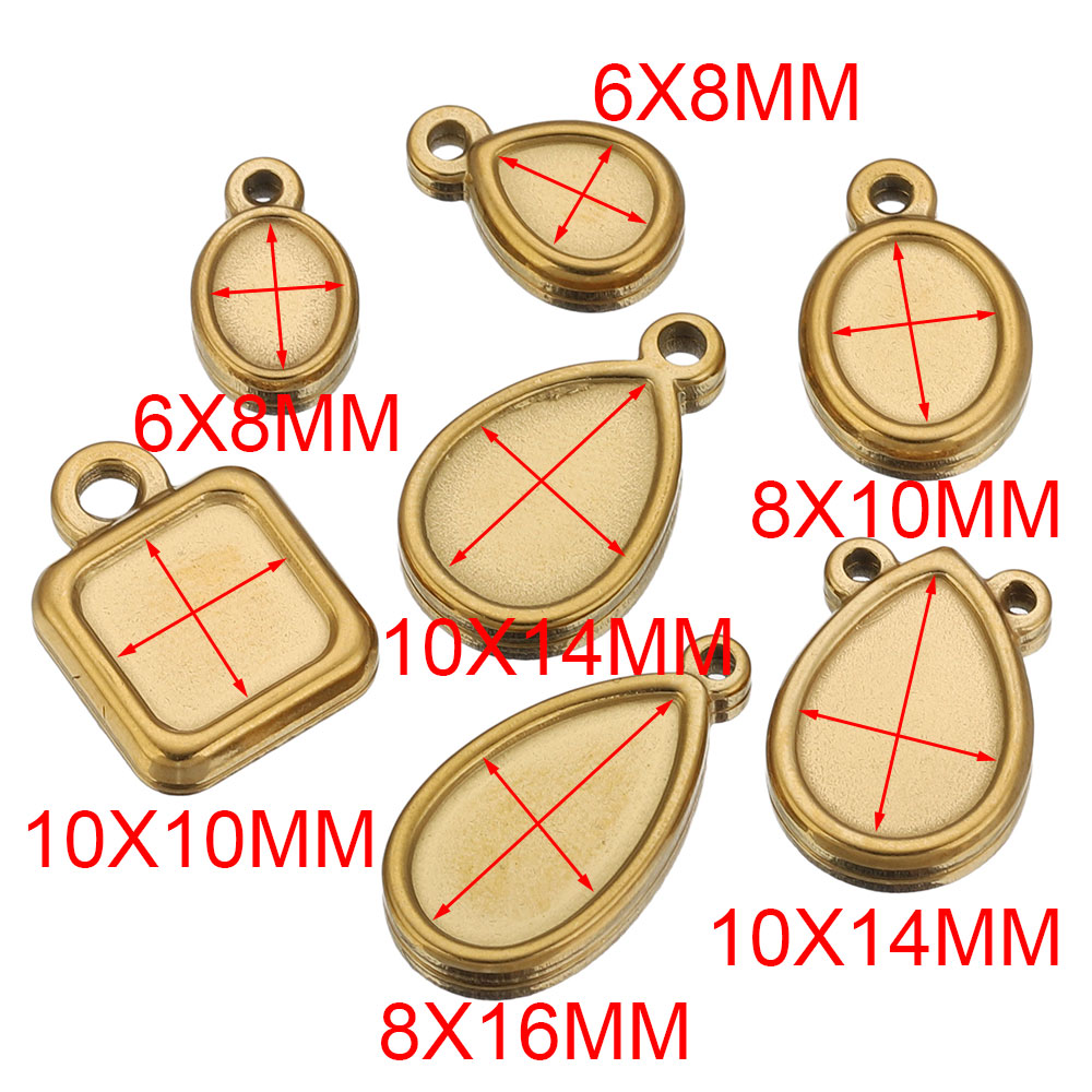 ถาดจี้สแตนเลสทรงสี่เหลี่ยม ทรง - Resin Craft Projects บทวิจารณ์และราคา