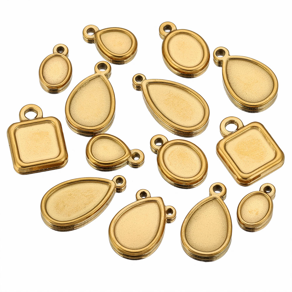 ถาดจี้สแตนเลสทรงสี่เหลี่ยม ทรง - Resin Craft Projects บทวิจารณ์และราคา