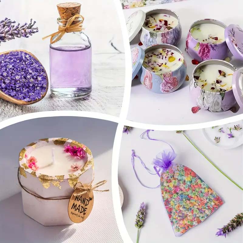 ดอกไม้หลากสีสันผสมสําหรับการปั - Resin Craft Ideas บทวิจารณ์และราคา