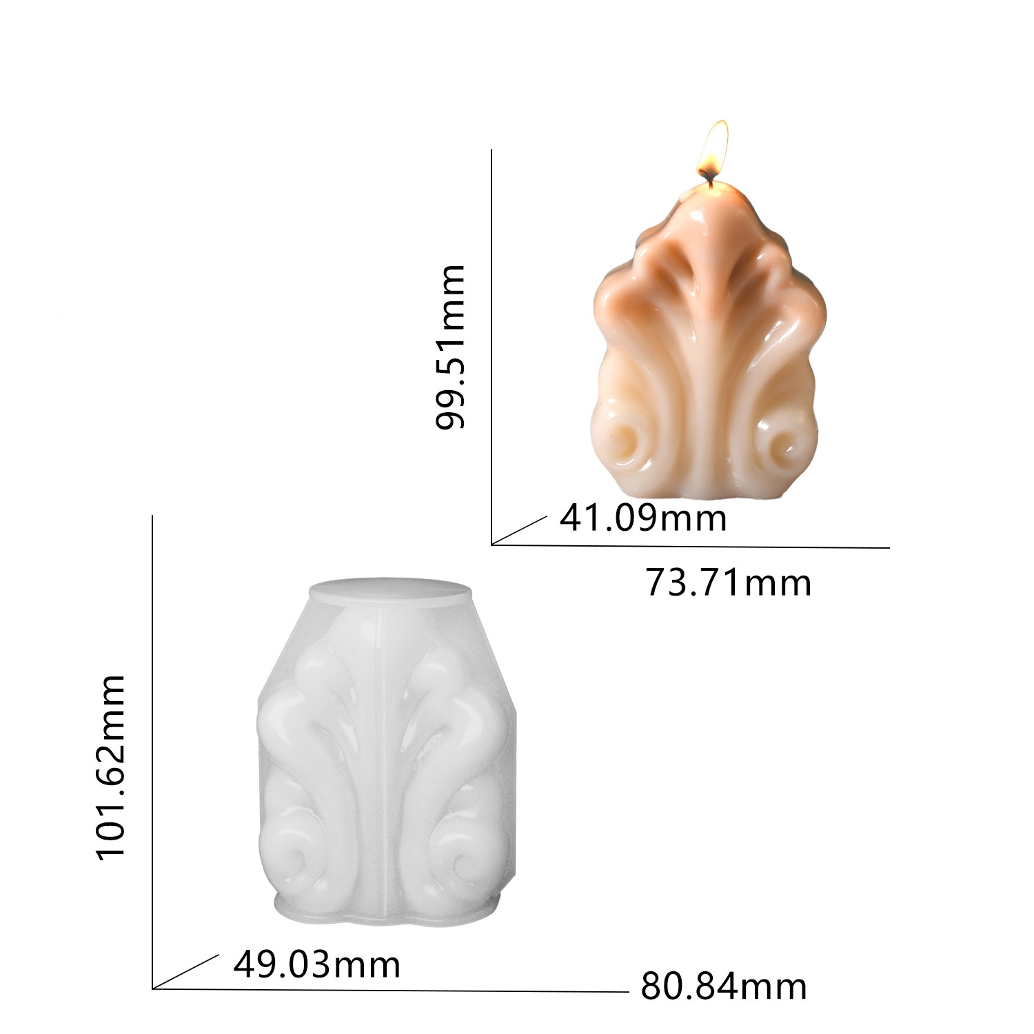 แม่พิมพ์ซิลิโคนรูปเปลือกหอยสำห - Resin Ocean Wave Mold บทวิจารณ์และราคา