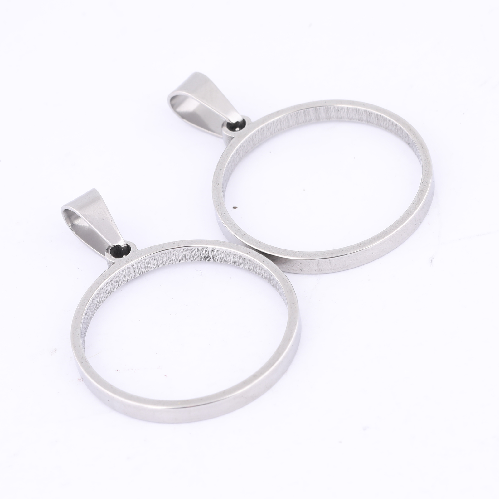 10pcs 25mm รอบเปิด BEZEL Charm - Resin Craft Projects บทวิจารณ์และราคา