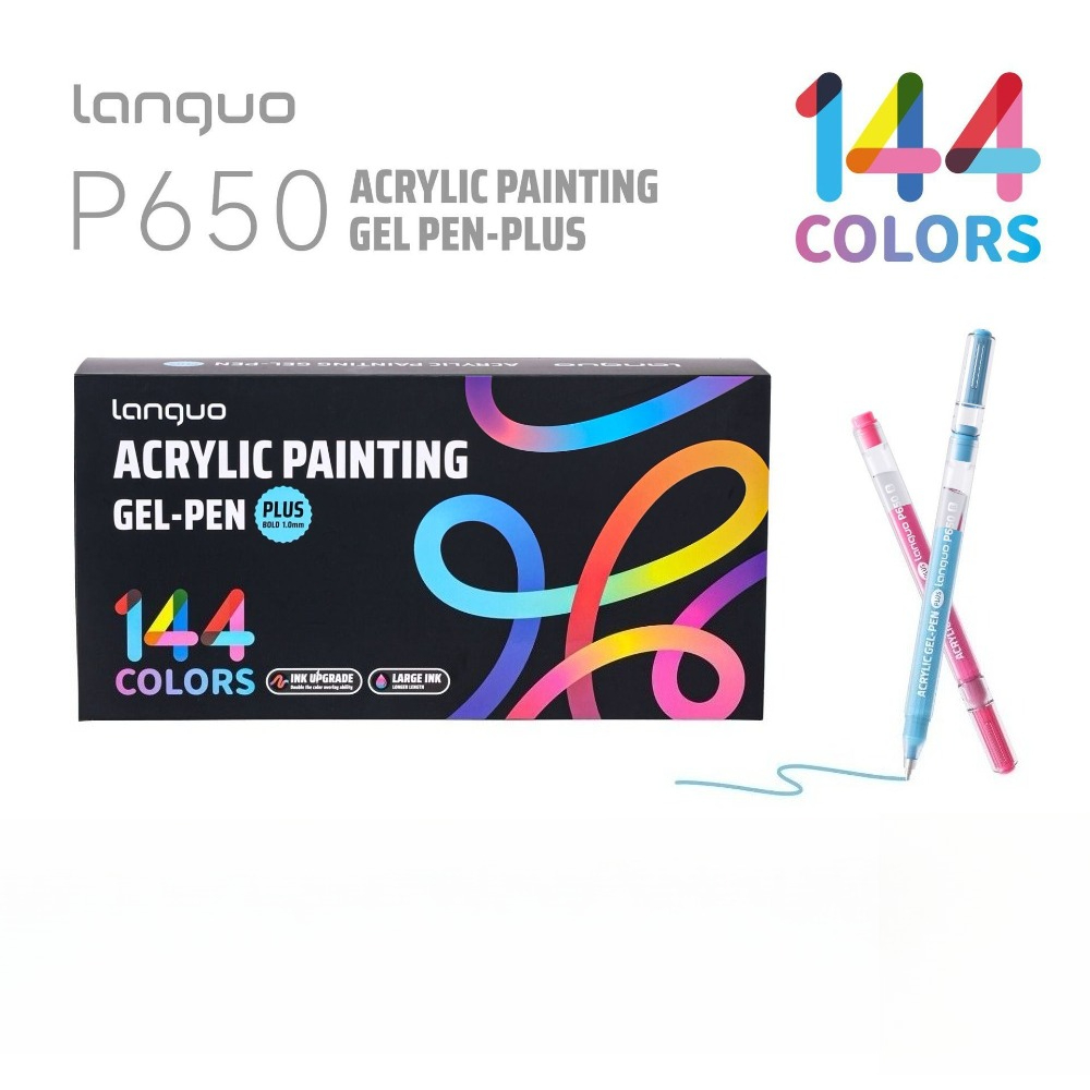 ปากกาเจลอะคริลิค Languo P650 พ - Copic Marker Sketch บทวิจารณ์และราคา