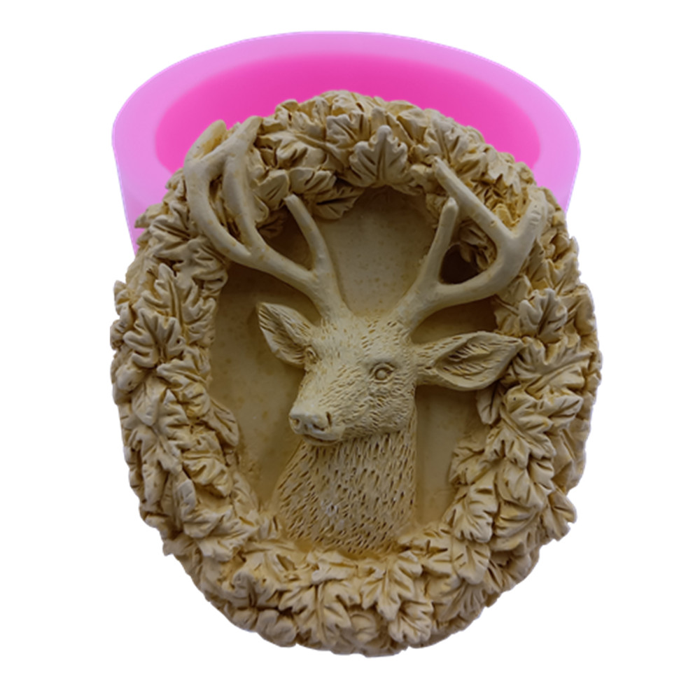 กวางออกแบบสบู่ซิลิโคนแม่พิมพ์ส - Resin Craft Ideas บทวิจารณ์และราคา