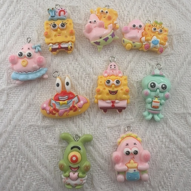 จี้เรซิ่นลายการ์ตูน 10 ชิ้น, ต - Resin Craft Projects บทวิจารณ์และราคา