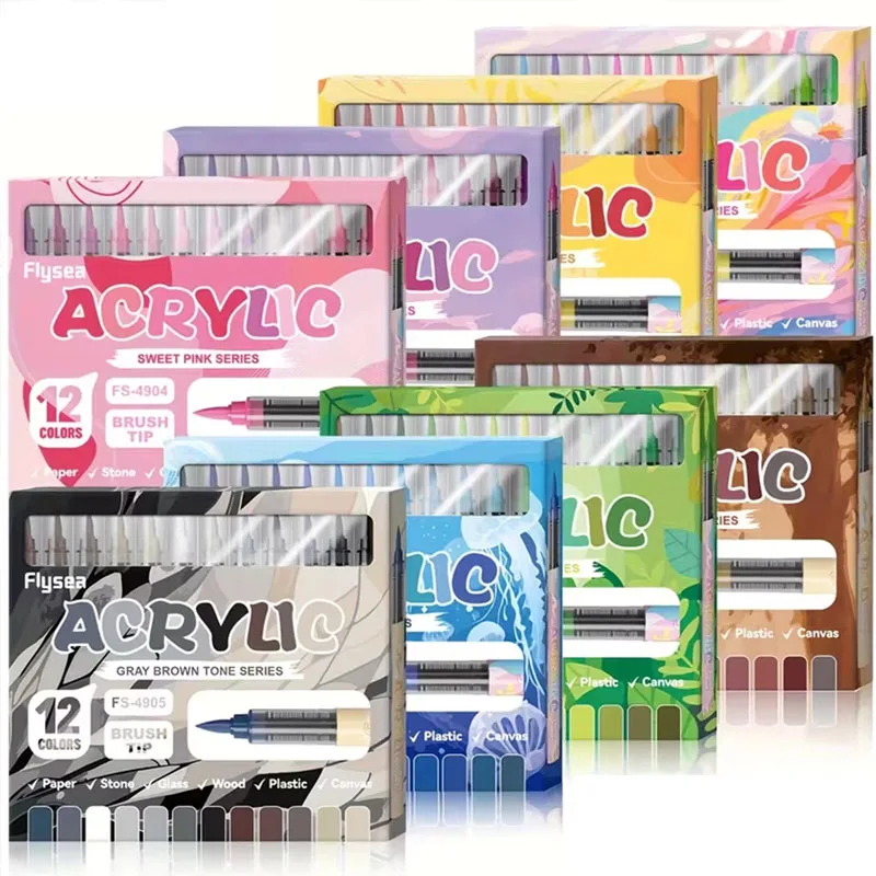 ปากกามาร์กเกอร์อะคริลิค 12 สี  - Copic Marker Sketch บทวิจารณ์และราคา